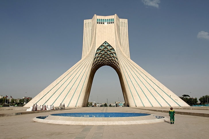 iran monument azadi tehram 1600x1066  Architecture Monuments HD Art , iran, Monument, HD wallpaper