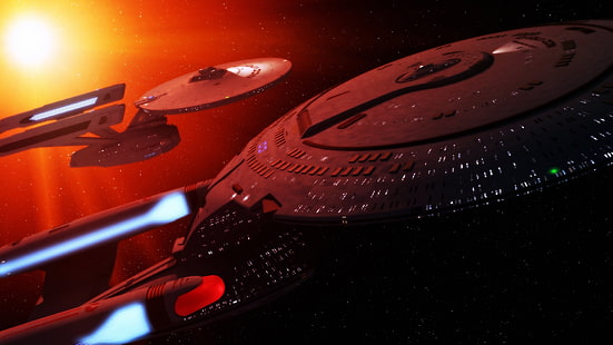 starship enterprise, star trek, space, sci-fi, Movies, HD wallpaper HD wallpaper