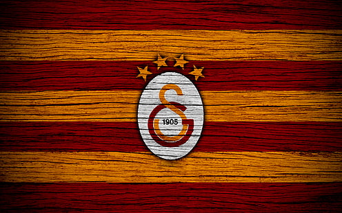 Piłka nożna, Galatasaray S.K., emblemat, logo, Tapety HD HD wallpaper