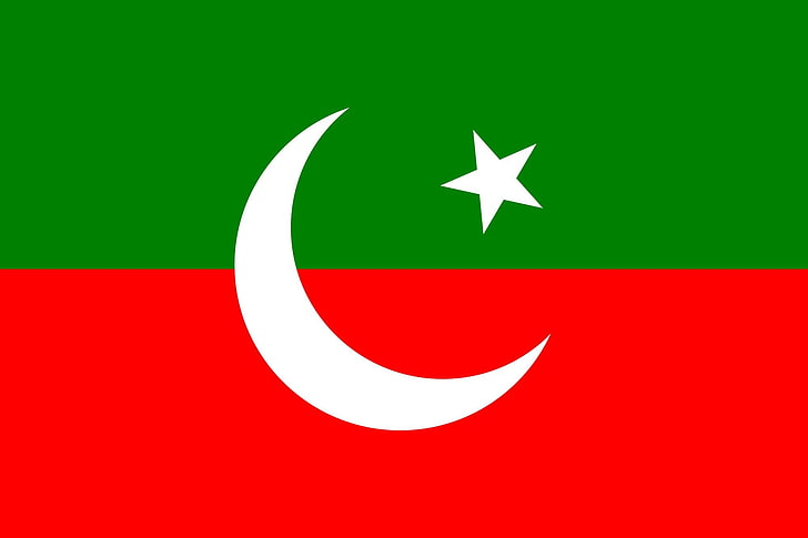 Flaga 2000px, pakistan, tehreek e insaf svg, Tapety HD