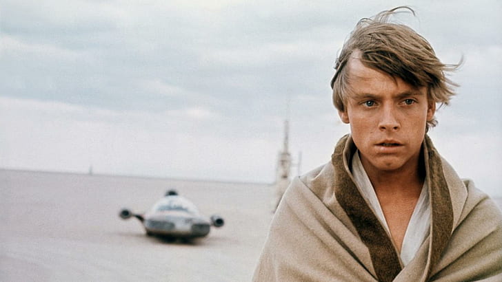 Star Wars – Luke Skywalker on Tatooine HD, star wars obi-wan, luke, skywalker, star wars, tatooine, HD wallpaper