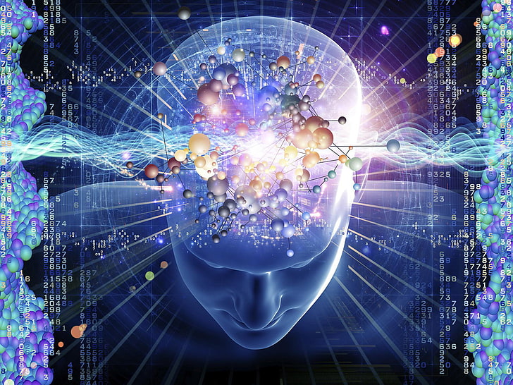 Gehirnzellen wallpaper, Figuren, Gehirn, Matrix, Inspiration, Mind, HD-Hintergrundbild