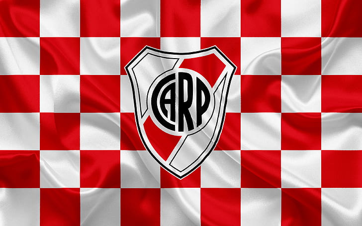 Piłka nożna, Club Atlético River Plate, emblemat, logo, Tapety HD