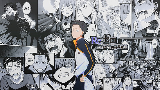 Anime, Re: ZERO - การเริ่มต้นชีวิตในอีกโลกหนึ่ง -, Subaru Natsuki, วอลล์เปเปอร์ HD HD wallpaper