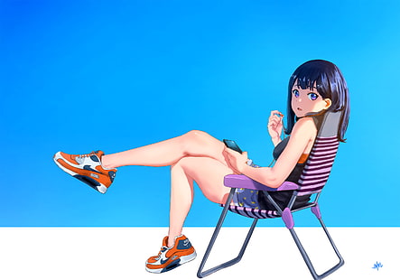 Anime, SSSS.Gridman, Rikka Takarada, Fondo de pantalla HD HD wallpaper