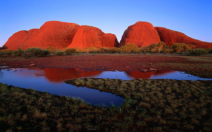 Uluru Also Known As Ayers Rock Huge Sandstone Kata Tjuta National Park Australia Hd Wallpapers 2560×1600, HD wallpaper