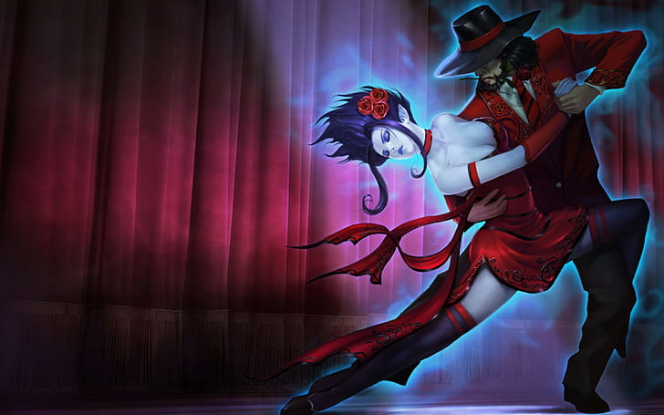 Evelynn The Widowmaker Mage Assassin Tango Embrace League Of Legends Splash Art Hd Wallpapers 2560×1600, HD wallpaper