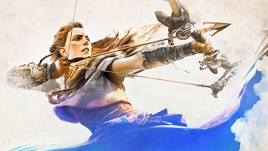 video games, Horizon: Zero Dawn, Aloy (Horizon: Zero Dawn), HD wallpaper HD wallpaper