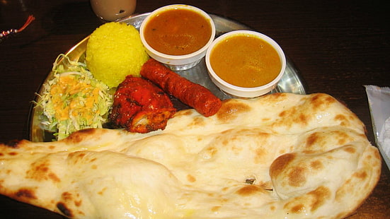 Piękne indyjskie jedzenie, 1600x900, Tapety HD HD wallpaper