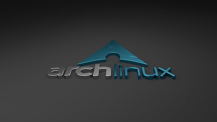 Logo Archlinux, Arch Linux, Sfondo HD