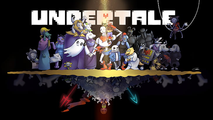 Anime Characters Collage Wallpaper Video Game Undertale Asgore Undertale Hd Wallpaper Wallpaperbetter