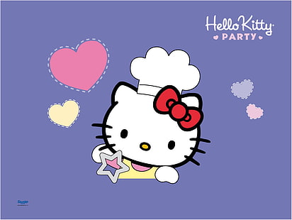 lindo, hello kitty, gatito, rosa, Fondo de pantalla HD HD wallpaper