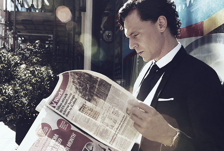 photo, actor, Tom Hiddleston, Photoshoot, HD wallpaper