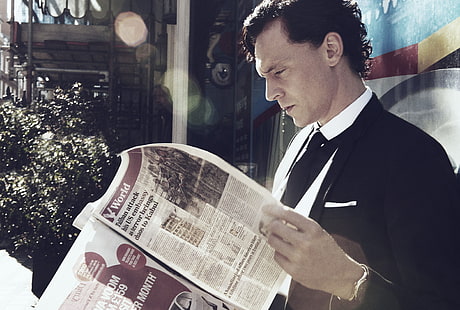photo, actor, Tom Hiddleston, Photoshoot, HD wallpaper HD wallpaper