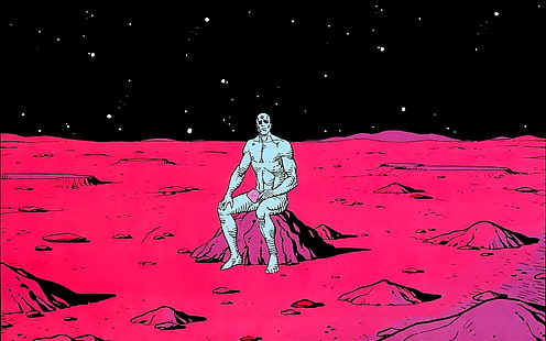 หนังสือการ์ตูน Crater ดร. แมนฮัตตันดาวอังคารอวกาศ Watchmen, วอลล์เปเปอร์ HD HD wallpaper
