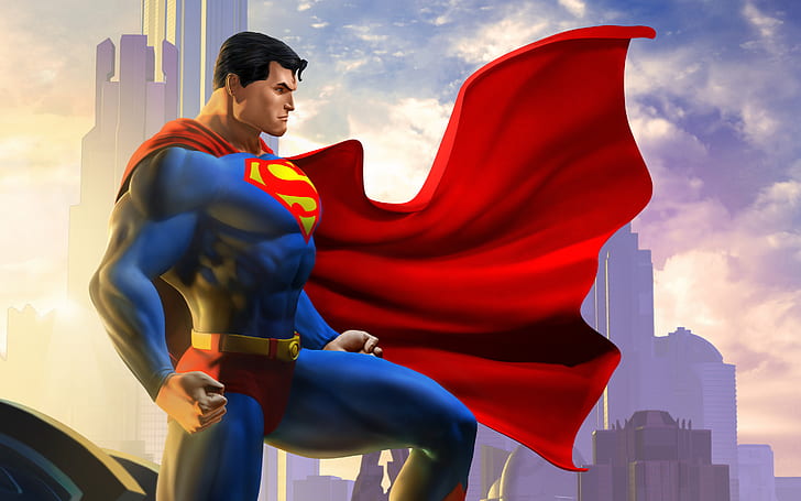 Superman DC Universe Online, online, universe, superman, HD wallpaper