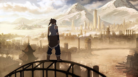 La légende de Korra, Avatar: le dernier maître de l'air, Korra, Fond d'écran HD HD wallpaper