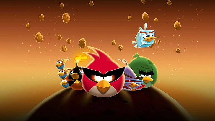 angry birds, Angry Birds Space, HD wallpaper