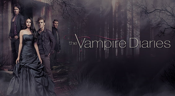 Vamps, carta da parati di The Vampire Diaries, film, altri film, diari di vampiri, Sfondo HD HD wallpaper