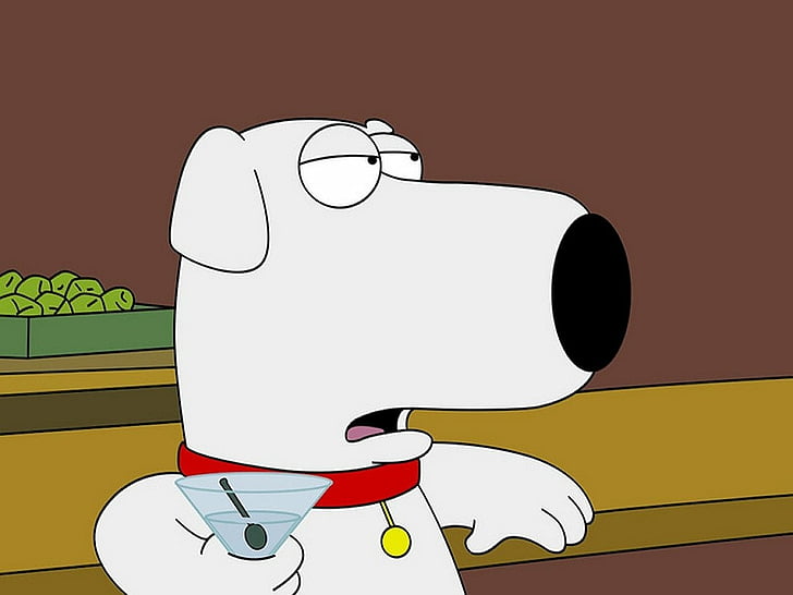 TV-show, Family Guy, Brian Griffin, HD tapet