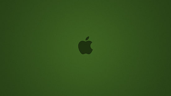アップル、Mac、ブランド、背景、ロゴ、グリーン、 HDデスクトップの壁紙 HD wallpaper