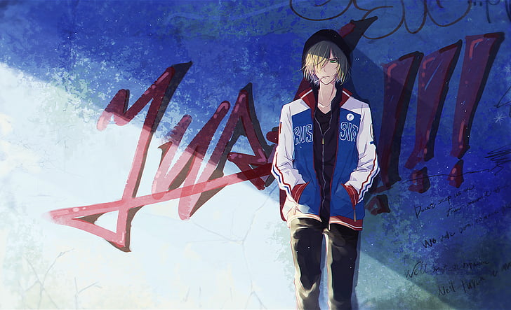Anime, Yuri !!!sobre hielo, Yuri Plisetsky, Fondo de pantalla HD