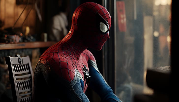 Marvel Cinematic Universe, Marvel Heroes, Spider-Man, Spiderman Homecoming, HD wallpaper