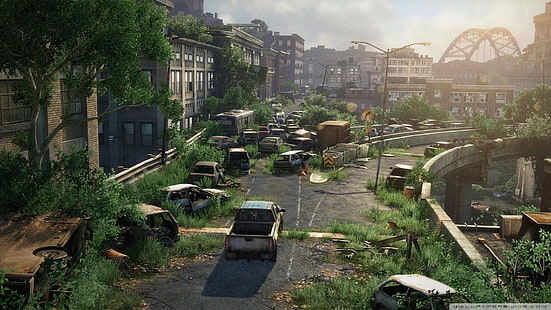 شاحنة بيك آب رمادية اللون ، The Last of Us، خلفية HD HD wallpaper