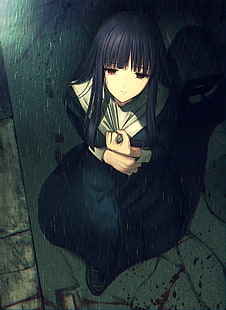 Kara no Kyoukai, Anime-Mädchen, Asagami Fujino, HD-Hintergrundbild HD wallpaper