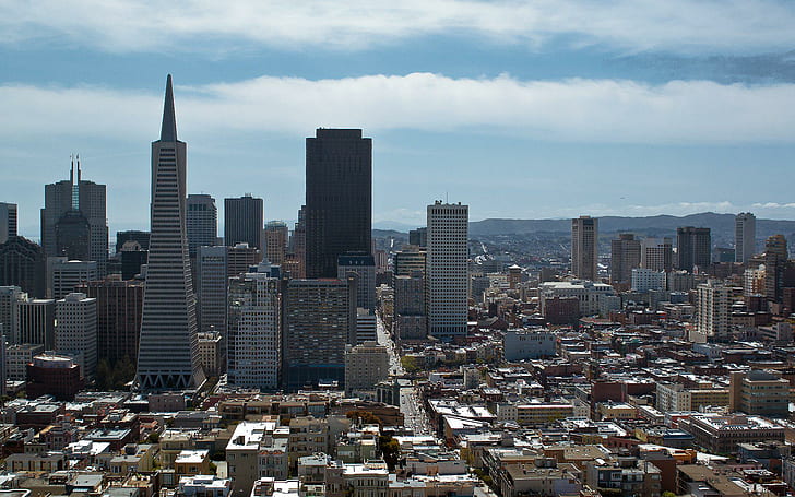 Город Сан-Франциско Скачать, города, скачать, Франциско, город, HD обои