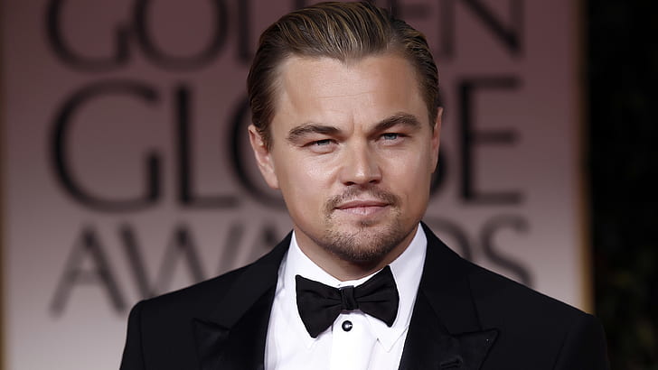 Leonardo DiCaprio en Tuxedo, leonardo dicaprio, Fondo de pantalla HD