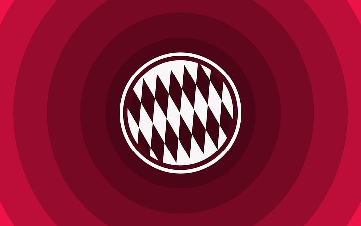 خلفيات FC Bayern Munich-Logo الرياضية عالية الدقة، خلفية HD