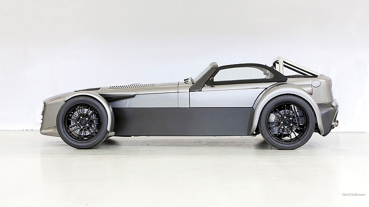 黒とグレーの車のダイキャストモデル、Donkervoort D8 GTO、車、車両、 HDデスクトップの壁紙