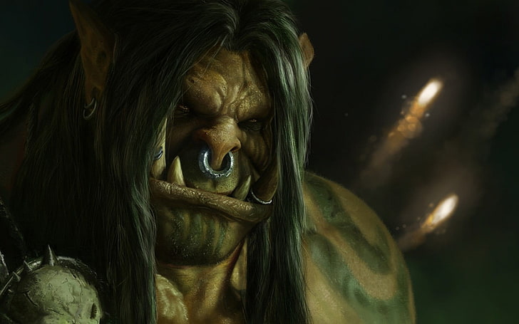 World of Warcraft, Громмаш Адский Крик, Военачальники Дренора, HD обои