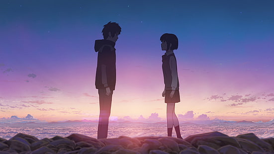 Anime, Your Name., Kimi No Na Wa., Mitsuha Miyamizu, Taki Tachibana, Fondo de pantalla HD HD wallpaper