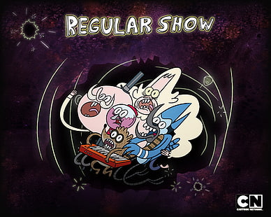 Regular Show HD, dibujos animados / cómic, show, regular, Fondo de pantalla HD HD wallpaper