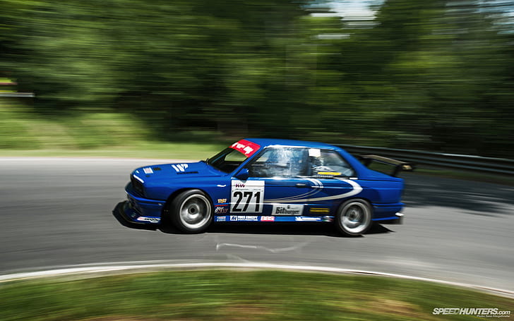 BMW Race Car Motion Blur HD, cars, car, race, blur, motion, bmw, HD wallpaper