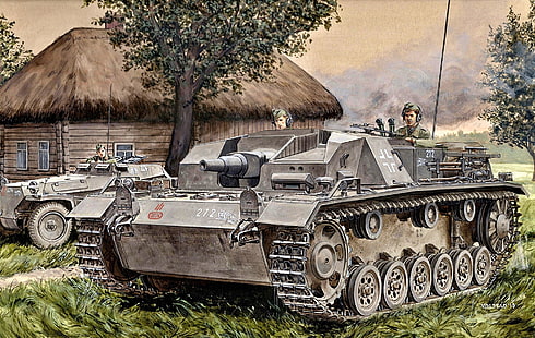  Nazi, Wehrmacht, vehicle, tank, World War II, military, HD wallpaper HD wallpaper
