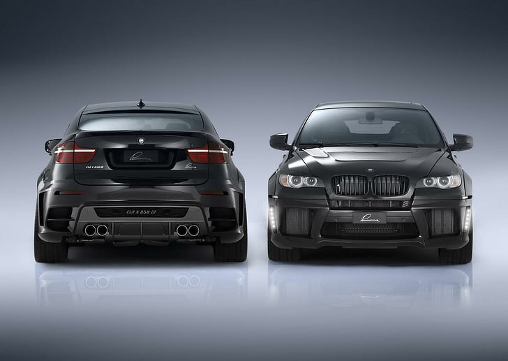 BMW X6 M, 2010 Lumma projekt x6 m_, samochód, Tapety HD