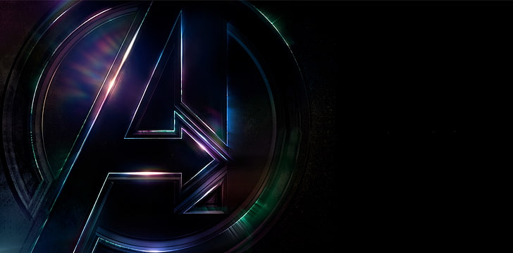 Avengers: Infinity War, 4K, โลโก้, วอลล์เปเปอร์ HD