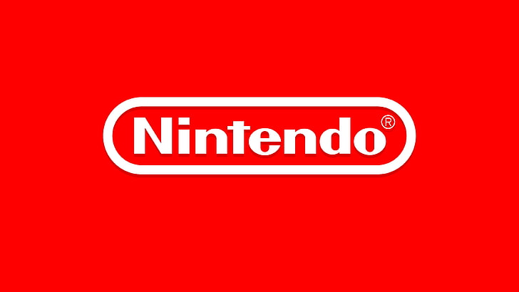 czerwono-białe oznakowanie wyprzedaży garażowej, Super Nintendo, marka, gry wideo, Nintendo, typografia, czerwone tło, Tapety HD