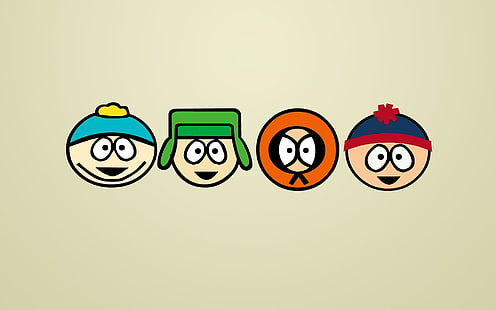 South Park цифровые обои, South Park, минимализм, Family Guy, HD обои HD wallpaper