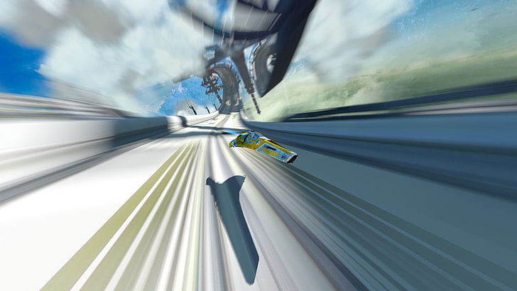 Wipeout, Wipeout HD, course, PlayStation 3, futuriste, Fond d'écran HD