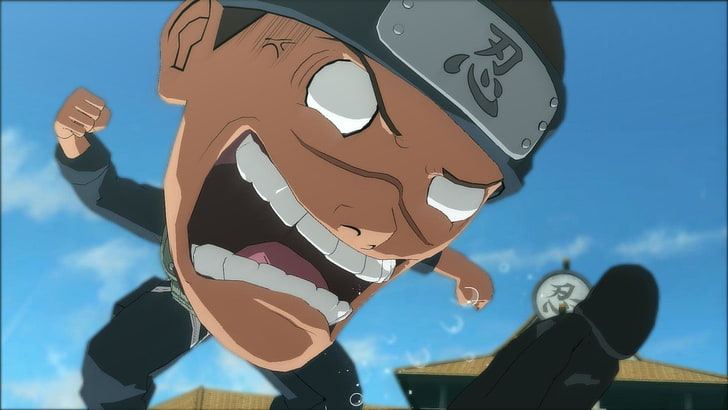 Videospiel, Naruto Shippuden: Ultimative Ninja-Sturmrevolution, Iruka Umino, Naruto, HD-Hintergrundbild
