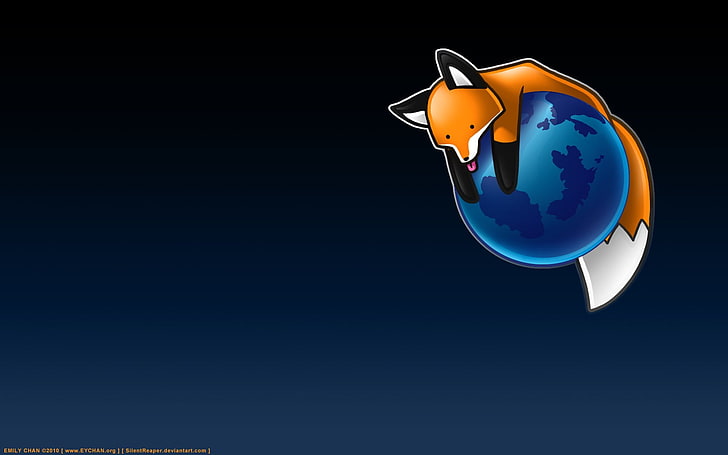 fox, animals, Earth, Mozilla Firefox, stupid fox, HD wallpaper