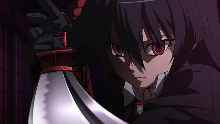 Akame, ojos rojos, Akame ga Kill!, Fondo de pantalla HD