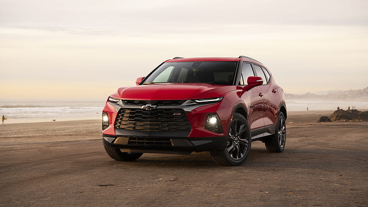 Chevrolet, Chevrolet Blazer RS, Car, Chevrolet Blazer, Red Car, SUV, Vehicle, HD tapet