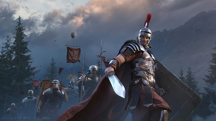 Видеоигра, Total War: Arena, Roman Centurion, Roman Legion, HD тапет