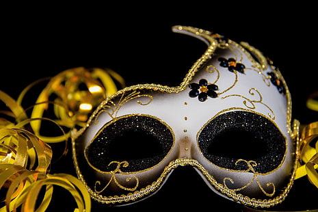 maskerade, karneval, maske, venezianisch, geheimnis, HD-Hintergrundbild HD wallpaper