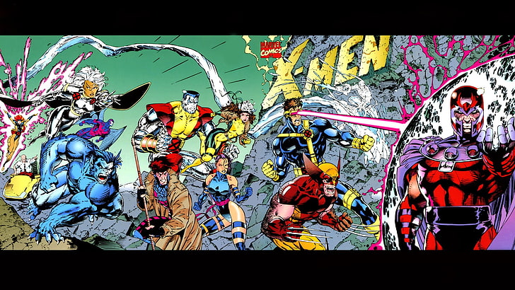 X-Men digital wallpaper, comics, X-Men, Magneto, HD wallpaper